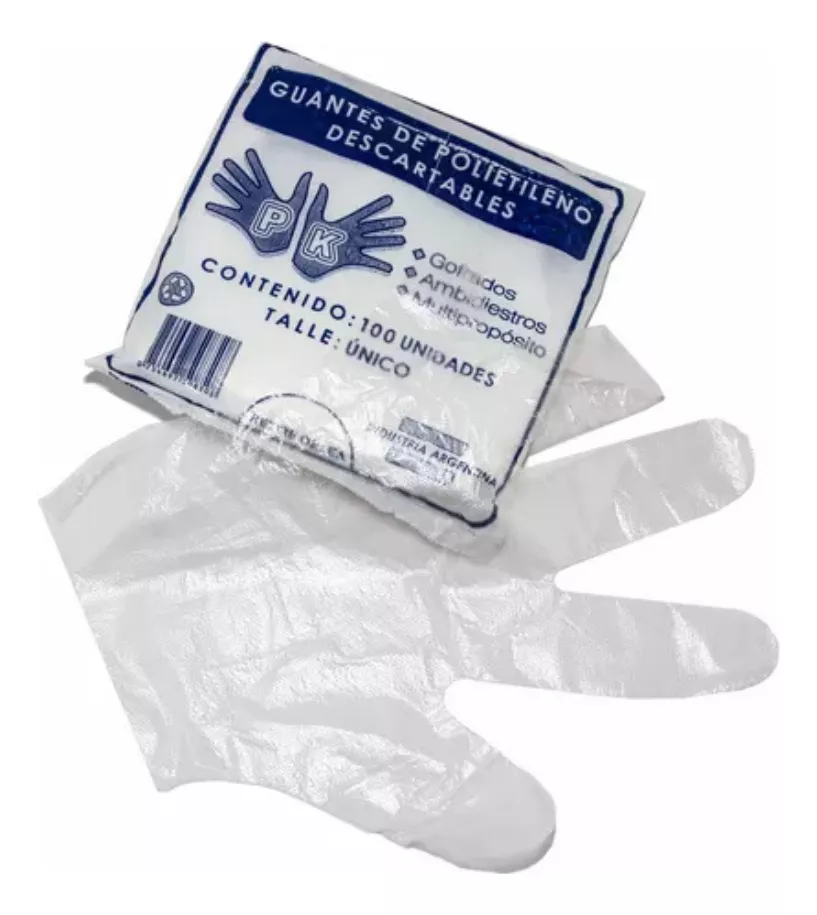 Guante polietileno