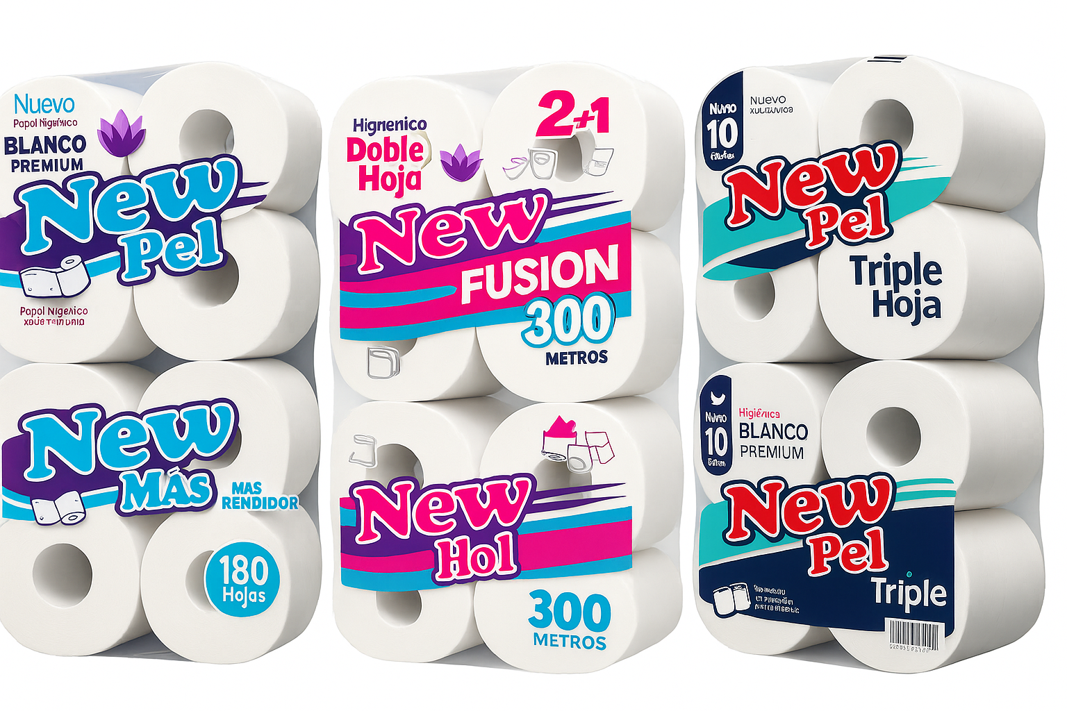 Papel Higiénico New Pel